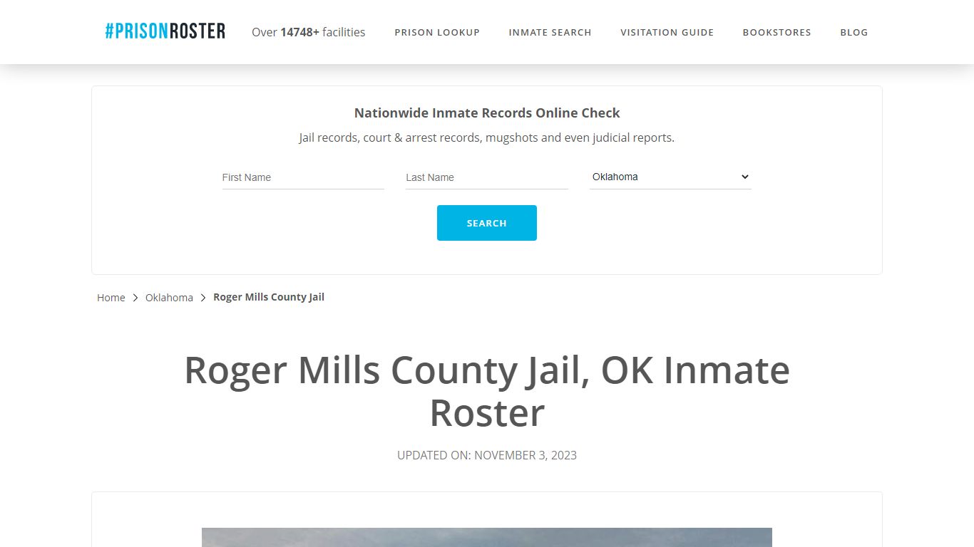 Roger Mills County Jail, OK Inmate Roster - Prisonroster